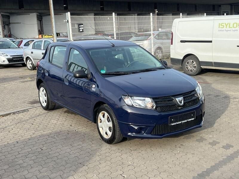 Blau Gebraucht 2014 Dacia Sandero Kleinwagen | 3.499 € (Superpreis) - Bild 1/4