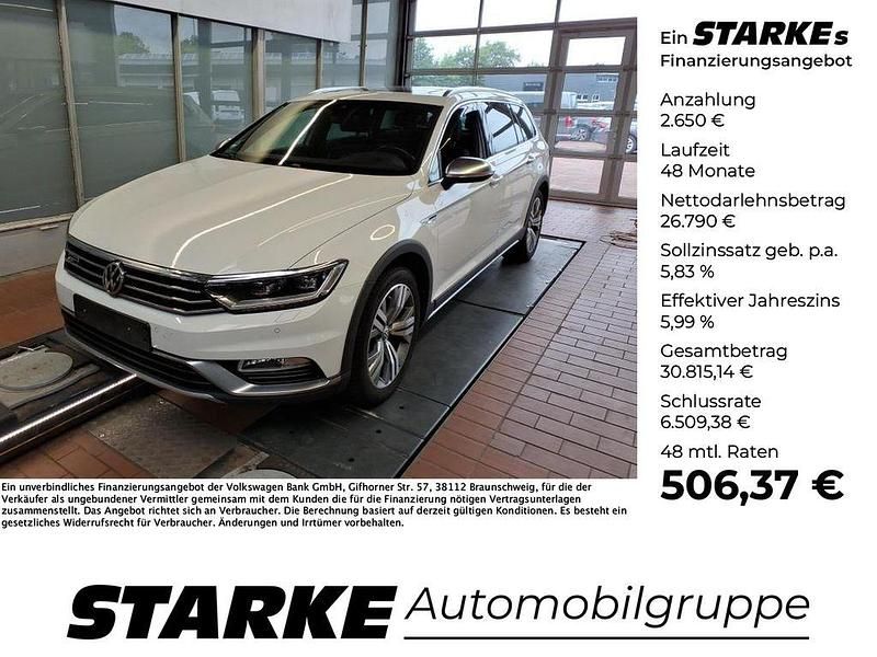 Pure white Gebraucht 2019 VW Passat Alltrack Kombi | 29.440 € (Fairer Preis) - Bild 1/4