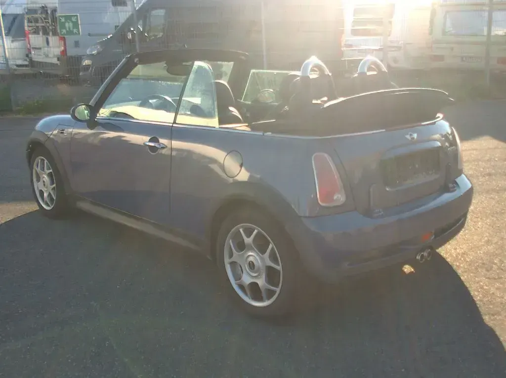 Gebraucht Mini Cooper S Cabriolet 170 PS (125 kW) 2005 Blau Cabrio