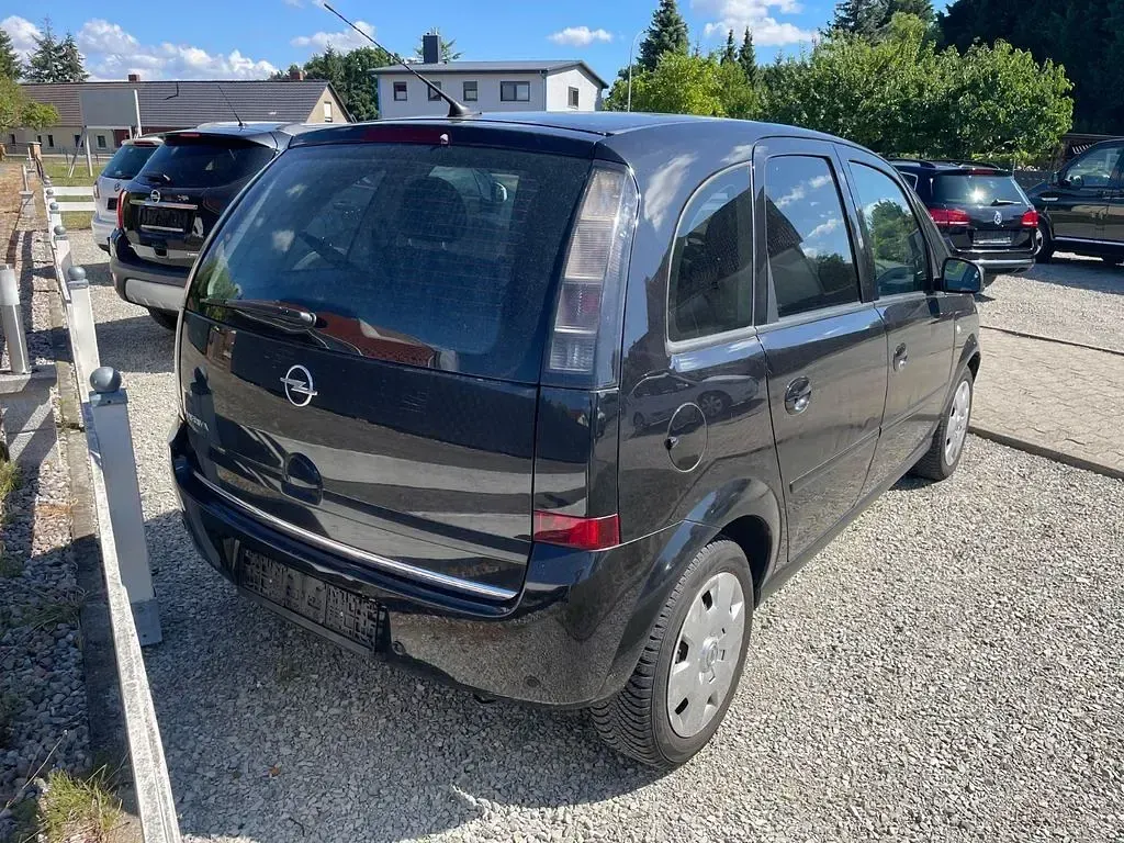 Gebraucht Opel Meriva Cosmo 105 PS (77 kW) 2008 Schwarz Van / Kleinbus