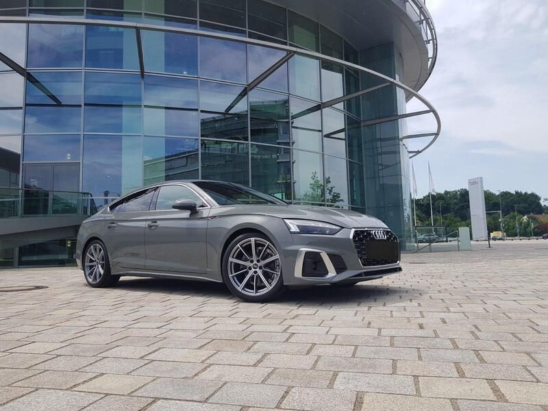 Grau Gebraucht 2021 Audi A5 Sportback S-Line Coupé | 36.999 € (Fairer Preis) - Bild 1/4