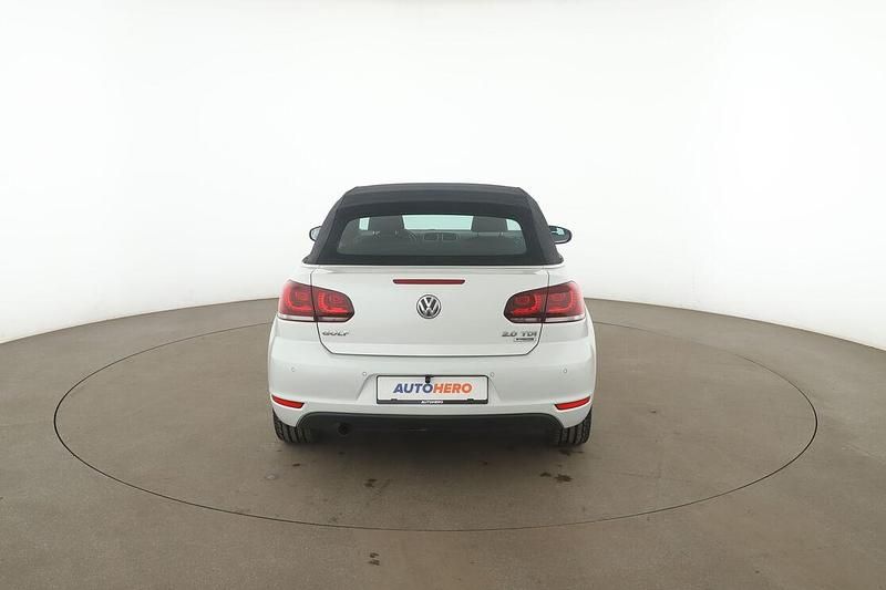 Gebraucht VW Golf Cabriolet LOUNGE 2015 Weiß Cabrio