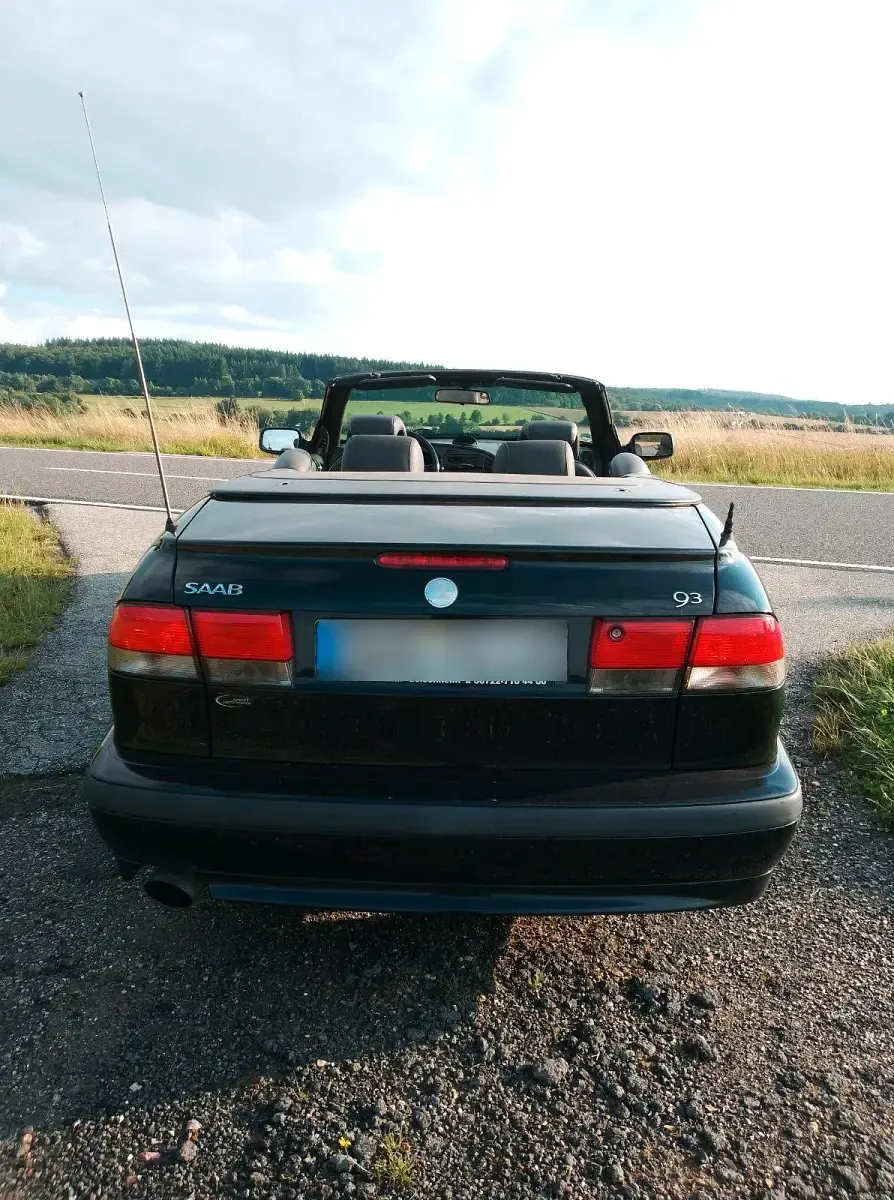Gebraucht Saab 9-3 Cabriolet 211 PS (155 kW) 2001 Schwarz Cabrio