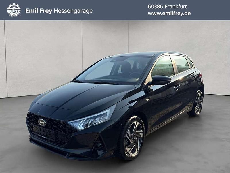 Phantom black metallic Gebraucht 2023 Hyundai i20 Trend Kleinwagen | 17.450 € (Fairer Preis) - Bild 1/4