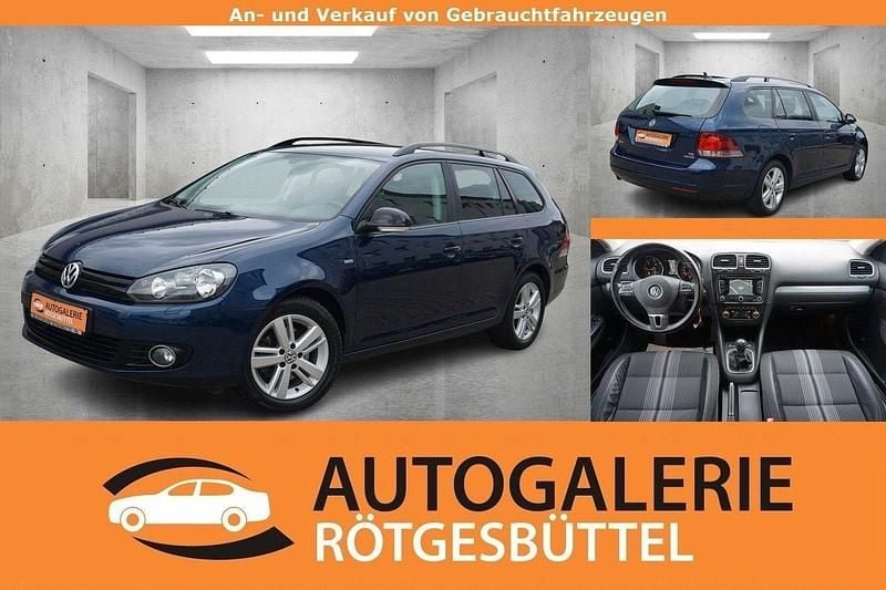 Blau Gebraucht 2013 VW Golf VI Match Kombi | 5.399 € (Superpreis) - Bild 1/4