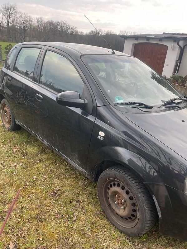 Gebraucht Chevrolet Kalos 72 PS (52 kW) 2006 Schwarz Kleinwagen