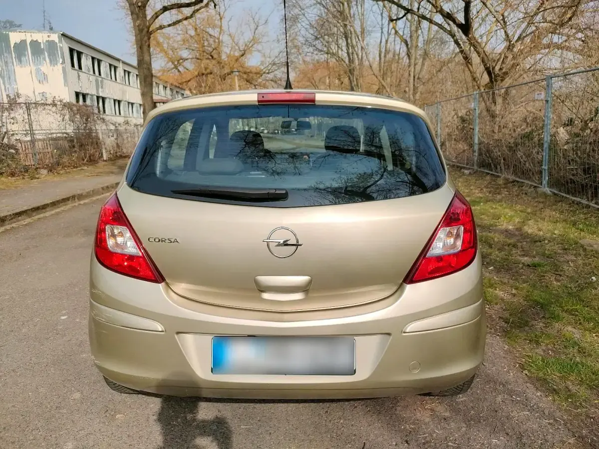 Gebraucht Opel Corsa 80 PS (58 kW) 2009 Gelb Kleinwagen