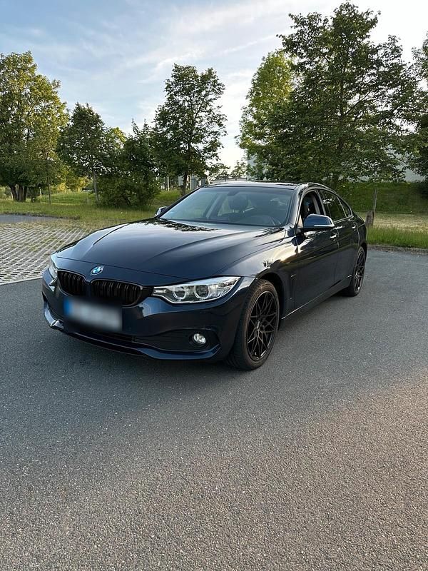 Blau Gebraucht 2016 BMW 420 Gran Coupé Coupé | 15.300 € (Superpreis) - Bild 1/4