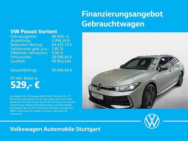 Gebraucht VW Passat R-line 193 PS (141 kW) 2026 Oyster silver metallic Kombi