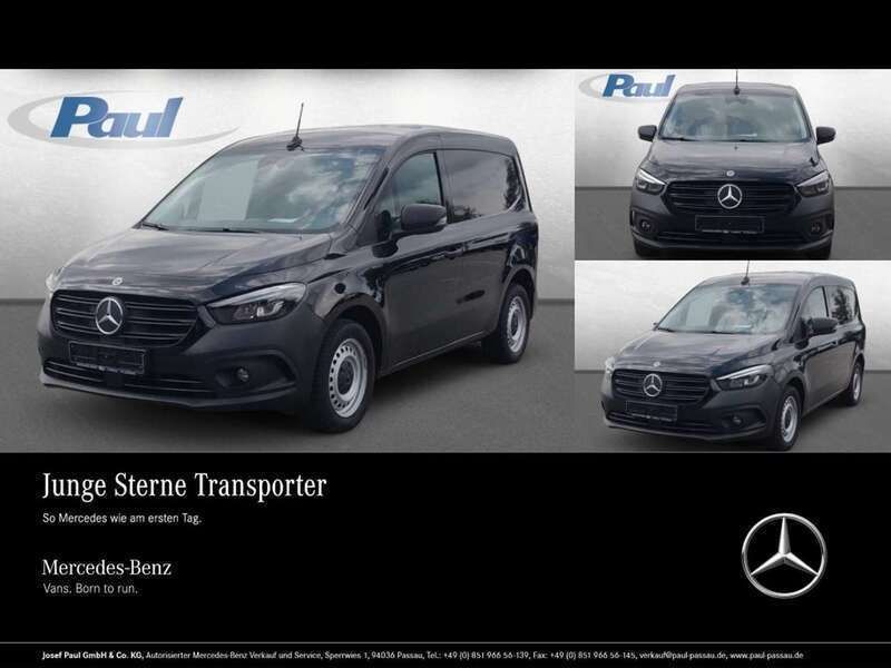 Schwarz loparitschwarz metalli Gebraucht 2024 Mercedes eCitan Van / Kleinbus | 28.441 € (Fairer Preis) - Bild 1/4