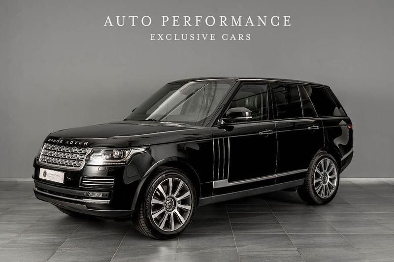Schwarz Gebraucht 2014 Land Rover Range Rover Autobiography SUV | 36.400 € (Etwas zu teuer) - Bild 1/4