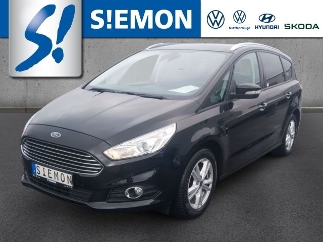 Schwarz Gebraucht 2018 Ford S-MAX Business Edition Van / Kleinbus | 16.490 € (Fairer Preis) - Bild 1/4