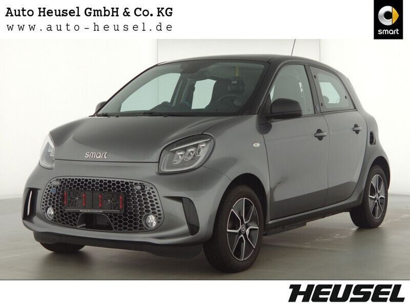 Karosserie in graphite grey (m Gebraucht 2022 Smart ForFour Electric Drive Exclusive Limousine | 16.490 € (Teuer) - Bild 1/4