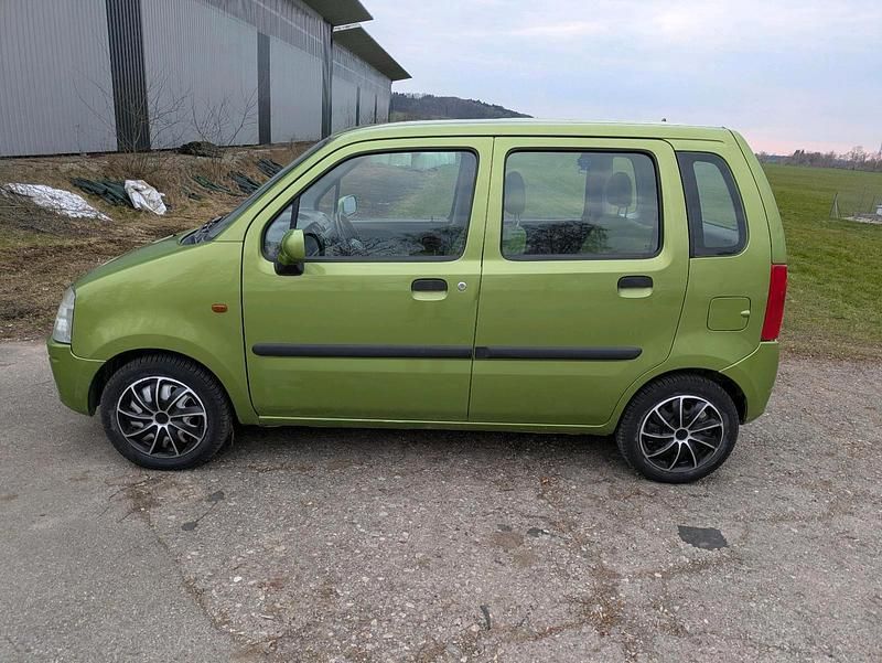 Gebraucht Opel Agila 75 PS (55 kW) 2000 Gelb Van / Kleinbus