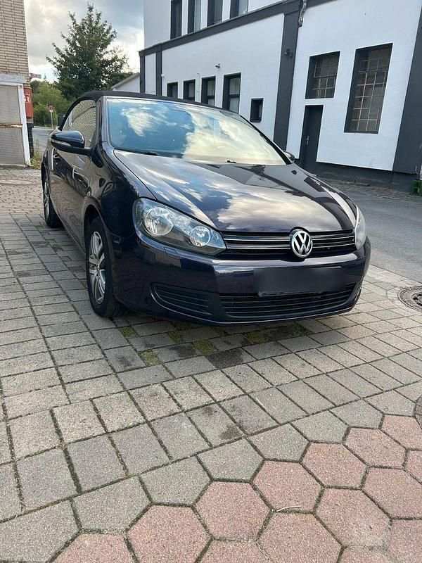 Violet Gebraucht 2014 VW Golf Cabriolet Cabrio | 7.750 € (Guter Preis) - Bild 1/4