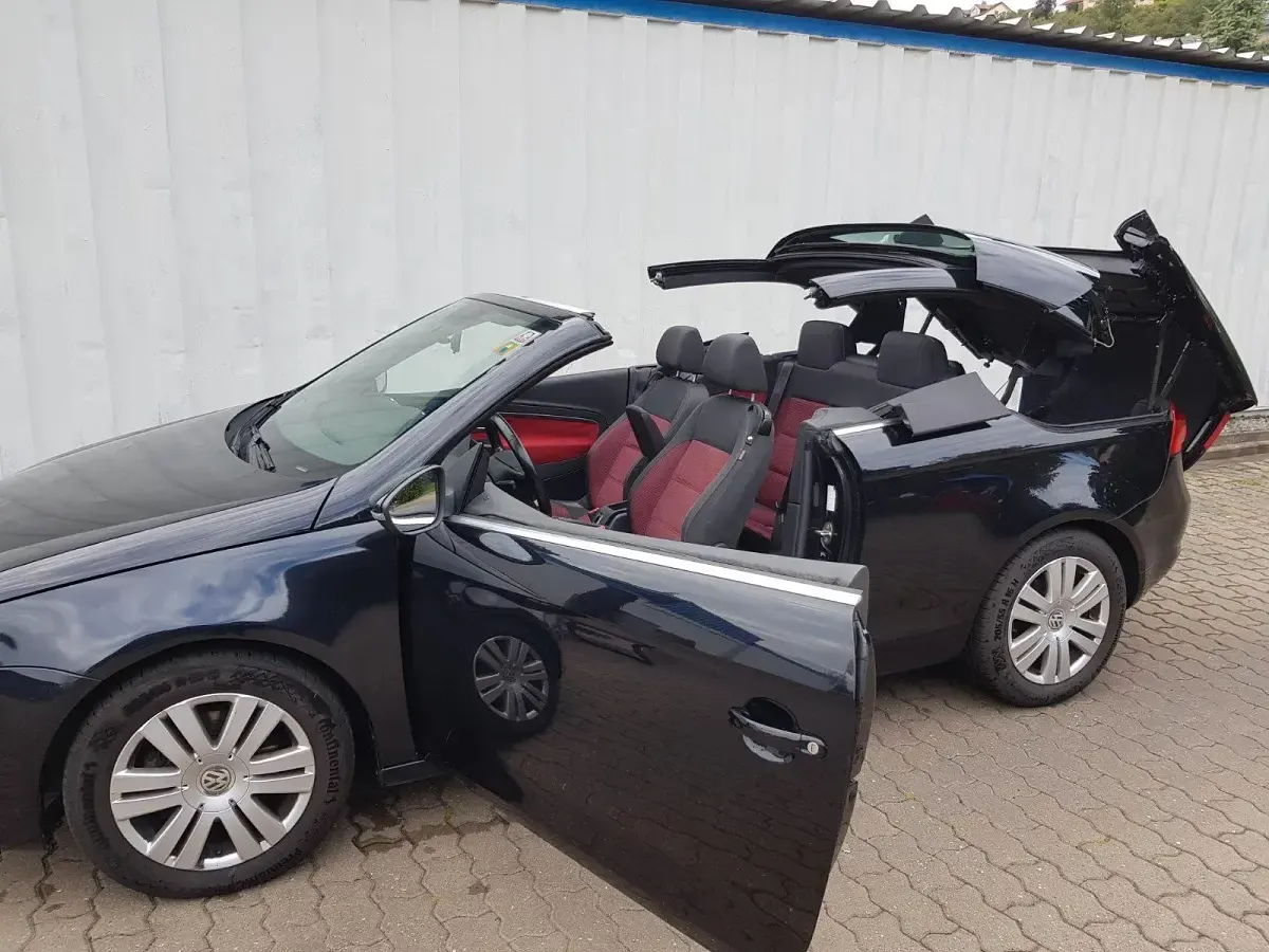 Gebraucht VW Eos 122 PS (89 kW) 2008 Schwarz Cabrio