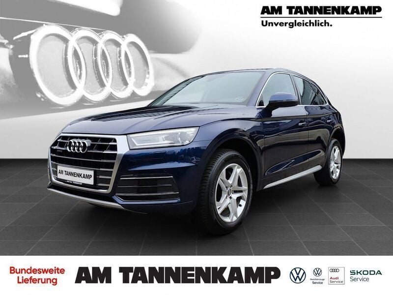 Blau Gebraucht 2018 Audi Q5 Design SUV | 28.890 € (Fairer Preis) - Bild 1/4