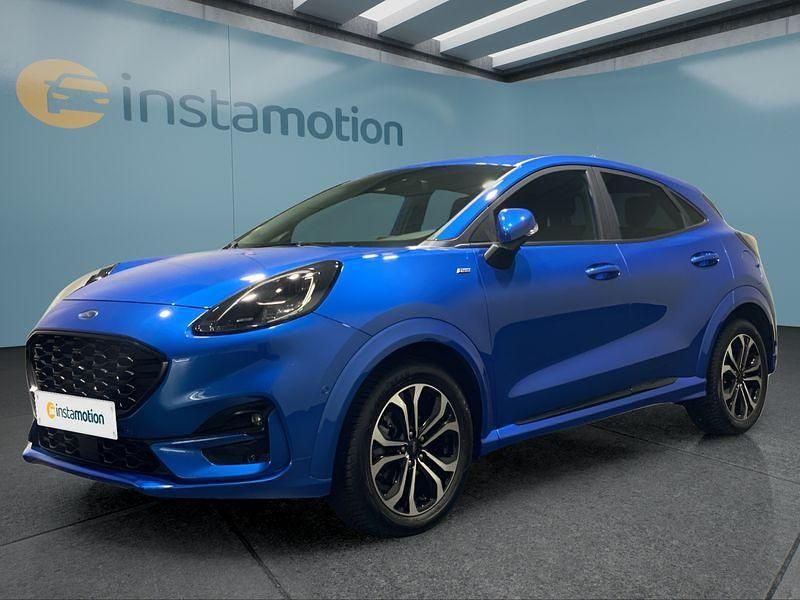 Blau Gebraucht 2021 Ford Puma SUV | 17.199 € (Fairer Preis) - Bild 1/4