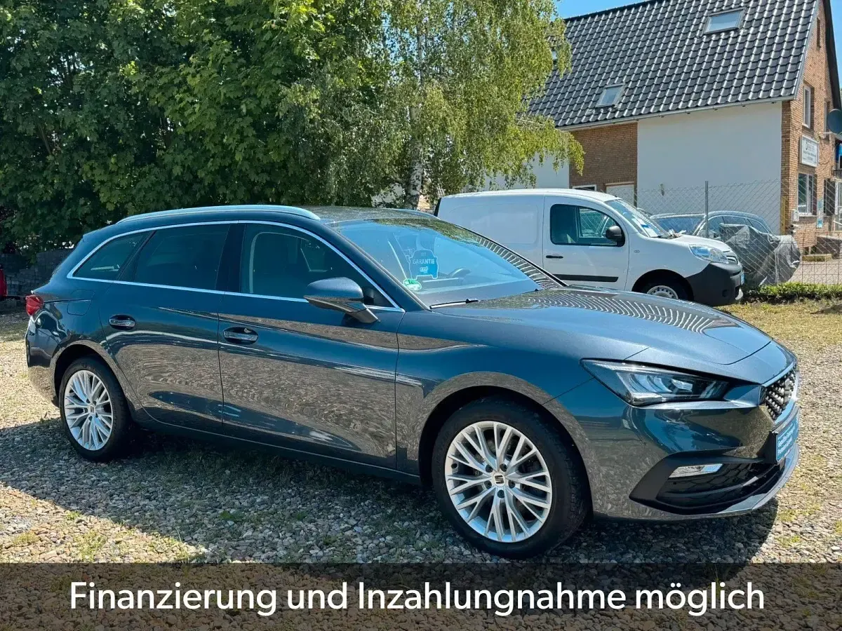Używany Seat Leon XCELLENCE 150 KM (110 kW) 2021 Szary Kombi