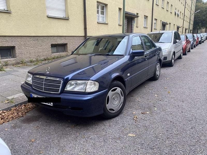 Blau Gebraucht 1998 Mercedes C200 Limousine | 2.300 € (Superpreis) - Bild 1/4