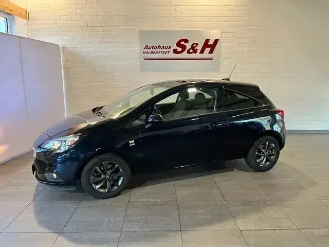 Gebraucht Opel Corsa 101 PS (74 kW) 2019 Blau Kleinwagen