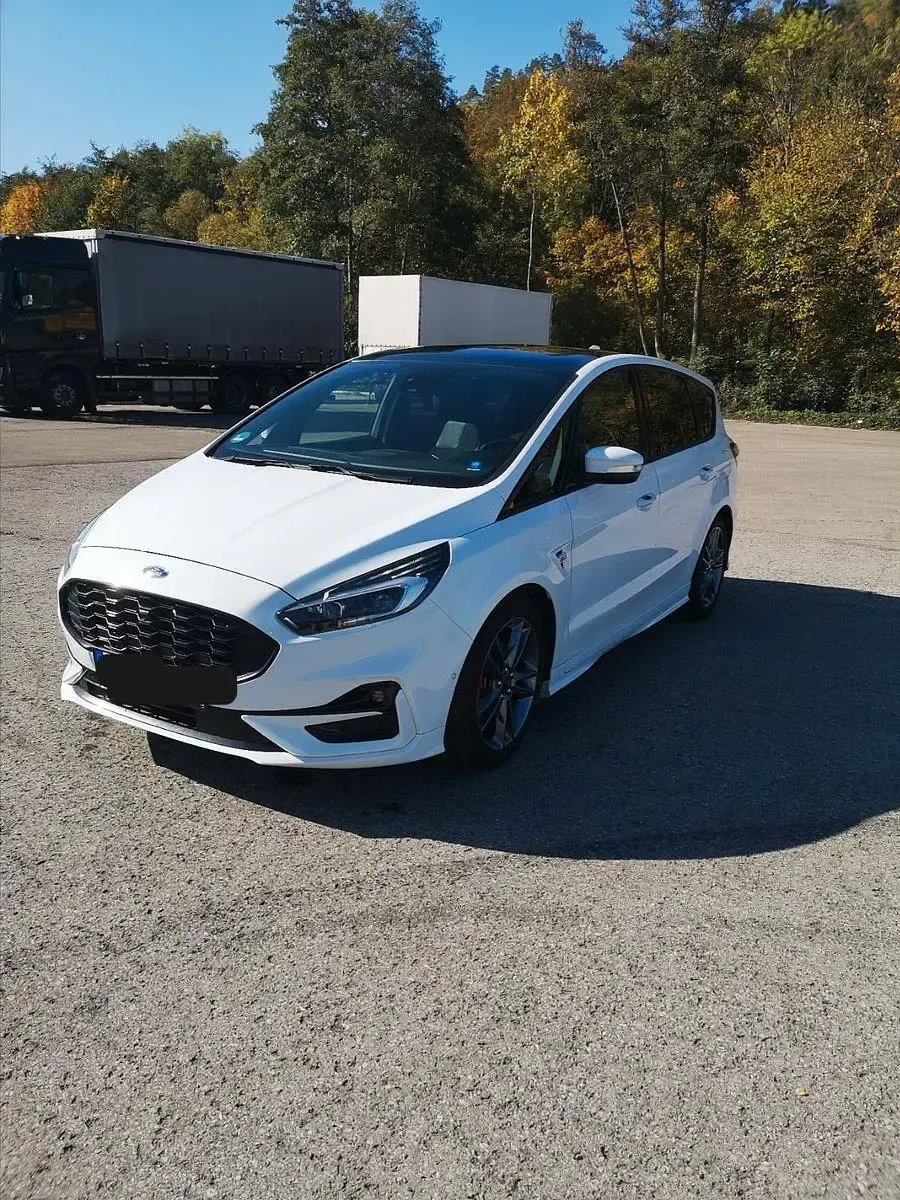 Gebraucht Ford S-MAX ST-Line 190 PS (139 kW) 2020 Weiß Van / Kleinbus