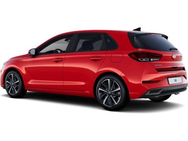 Neu Hyundai i30 Advantage 100 PS (73 kW) 2025 Rot (engine red) Limousine