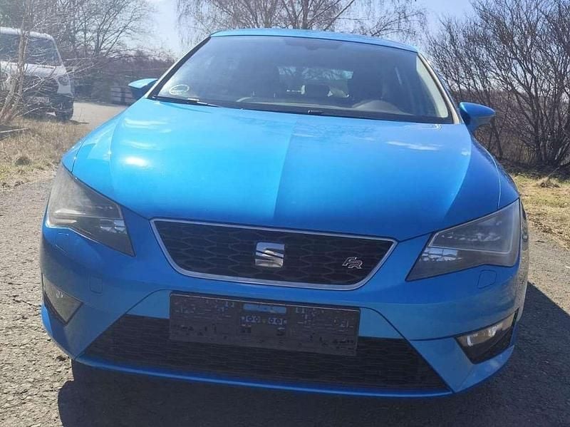 Gebraucht Seat Leon FR 122 PS (89 kW) 2014 "alor" blau Kleinwagen
