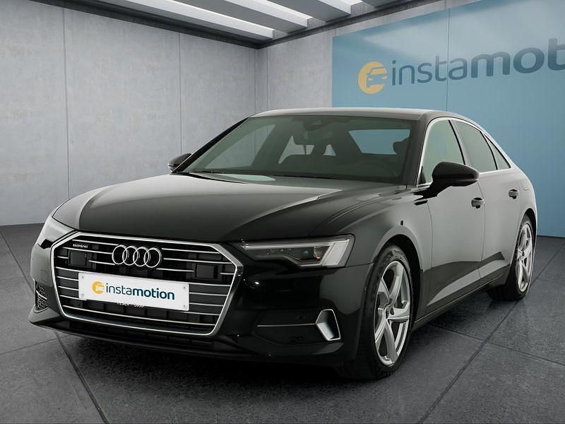 Schwarz Gebraucht 2022 Audi A6 S-Line Limousine | 40.749 € (Guter Preis) - Bild 1/4