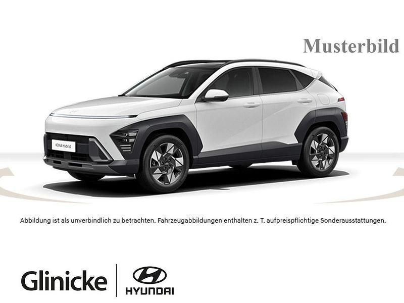 Atlas white / sol Neu 2025 Hyundai Kona Trend SUV | 33.390 € (Etwas zu teuer) - Bild 1/3