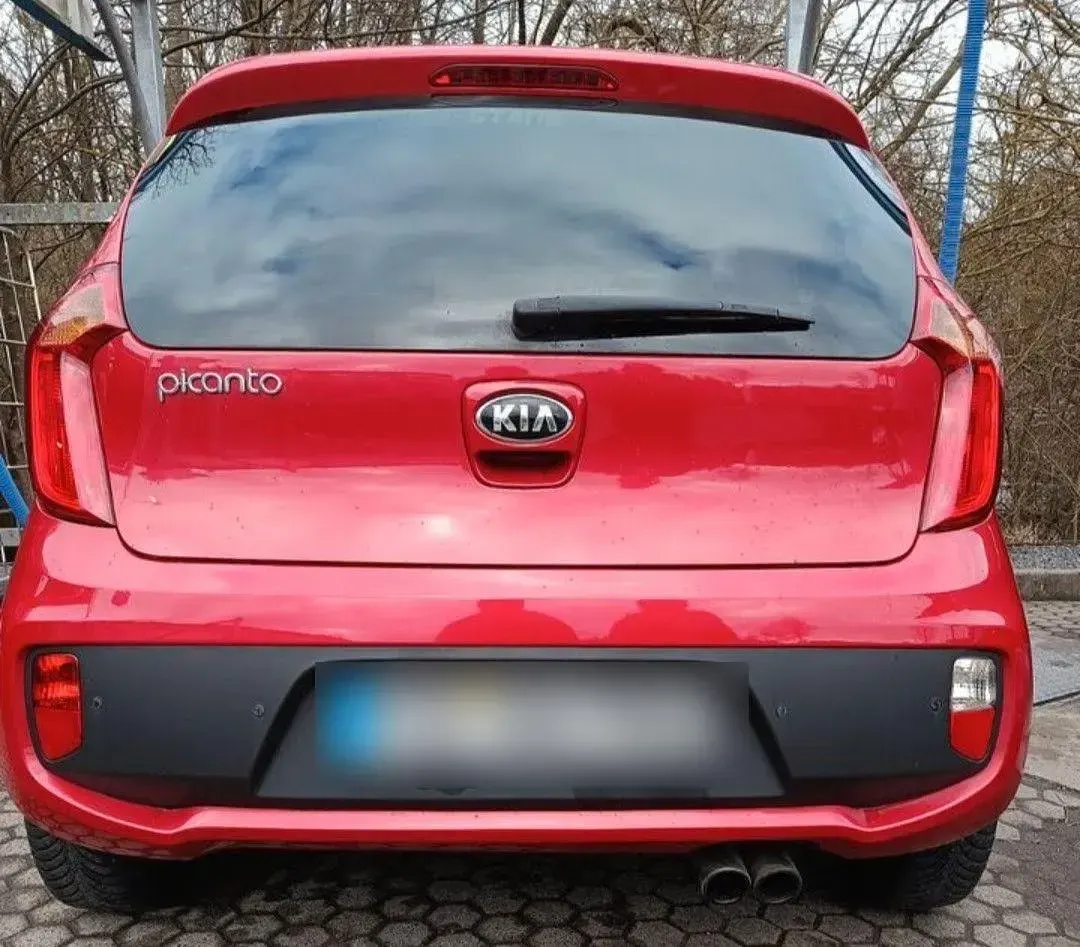 Gebraucht Kia Picanto DREAM-TEAM Edition 86 PS (63 kW) 2015 Rot Kleinwagen