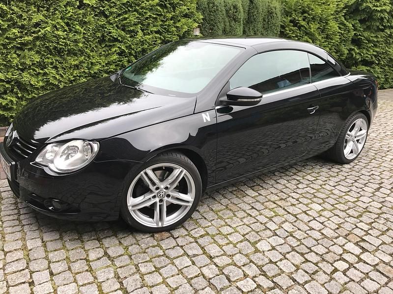 Schwarz Gebraucht 2009 VW Eos GT Cabrio | 5.999 € (Teuer) - Bild 1/4