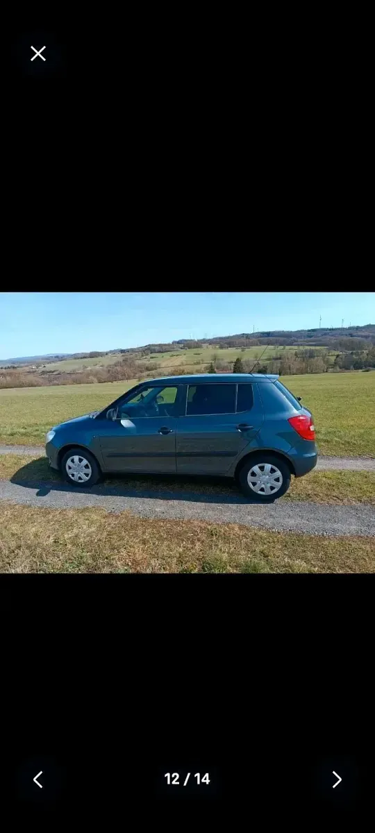 Gebraucht Skoda Fabia 86 PS (63 kW) 2012 Grau Kleinwagen