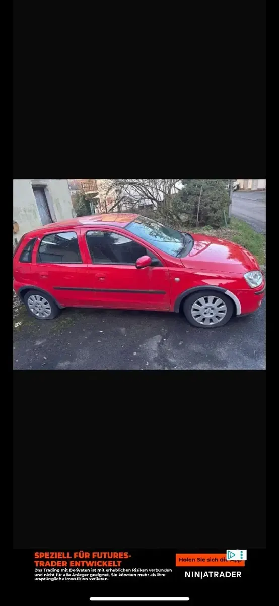 Usata Opel Corsa 2006 Rosso Utilitaria