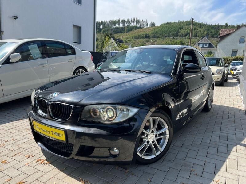 Schwarz Gebraucht 2008 BMW 116 M Sport Kleinwagen | 2.990 € (Superpreis) - Bild 1/4