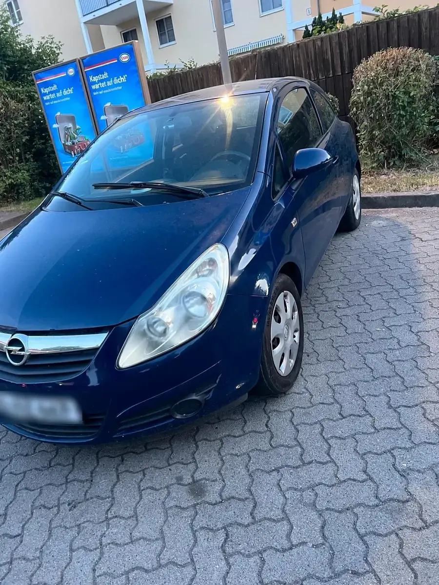 Gebraucht Opel Corsa 80 PS (58 kW) 2008 Blau Kleinwagen