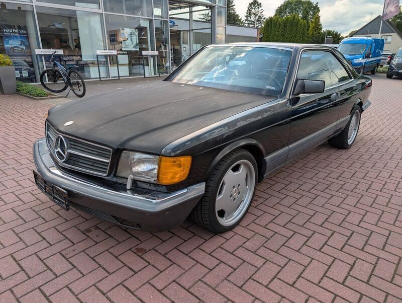 Schwarz Gebraucht 1988 Mercedes 560 Coupé | 12.950 € - Bild 1/4