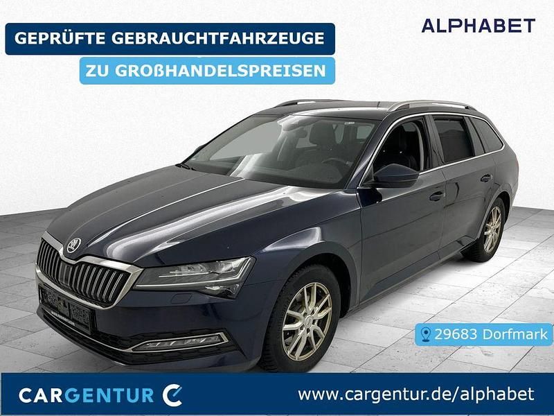 Blau Gebraucht 2022 Skoda Superb Style Kombi | 17.907 € (Guter Preis) - Bild 1/2