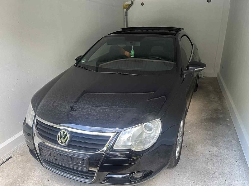 Schwarz Gebraucht 2009 VW Eos Cabrio | 3.900 € (Superpreis) - Bild 1/4