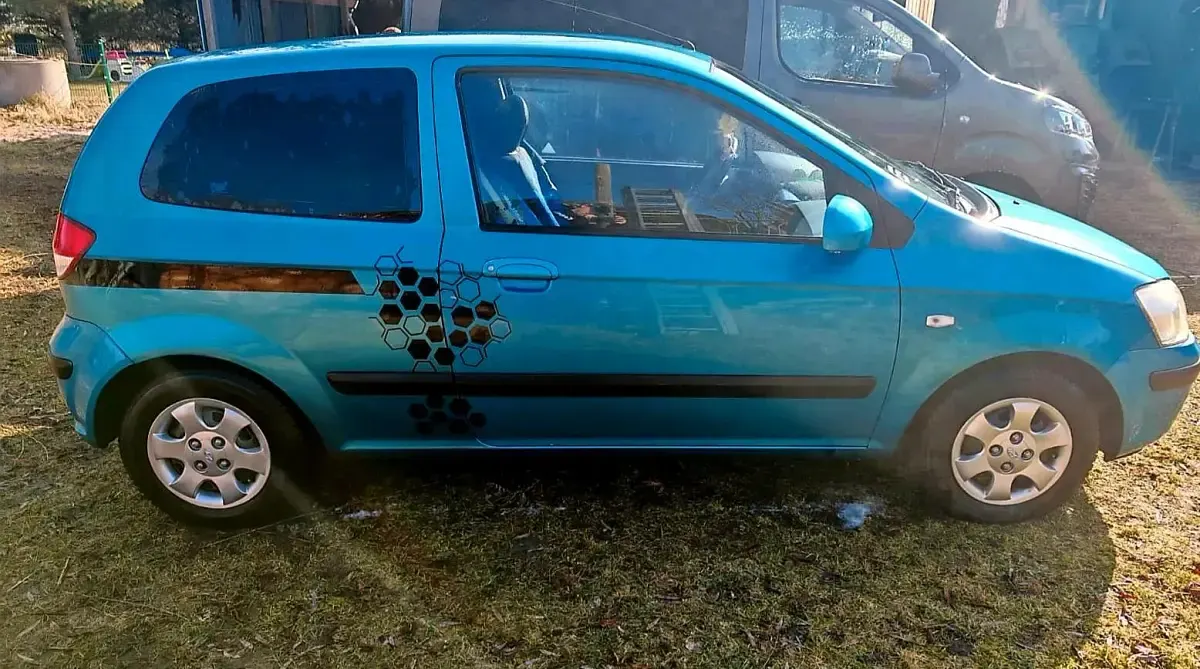 Second-hand Hyundai Getz 62 CP (45 kW) 2003 Albastru Hatchback