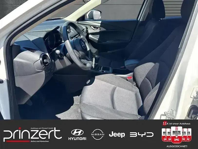 Gebraucht Mazda CX-3 Prime-Line 121 PS (88 kW) 2019 Arctic white SUV