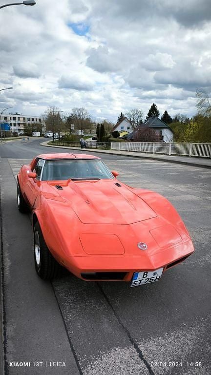 Rot Gebraucht 1973 Corvette C3 Coupé | 25.000 € - Bild 1/4