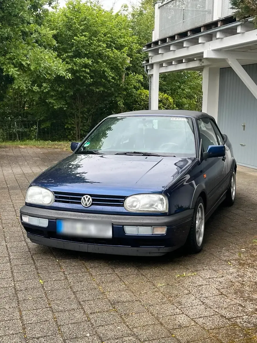 Gebraucht VW Golf Cabriolet 90 PS (66 kW) 1994 Blau Cabrio