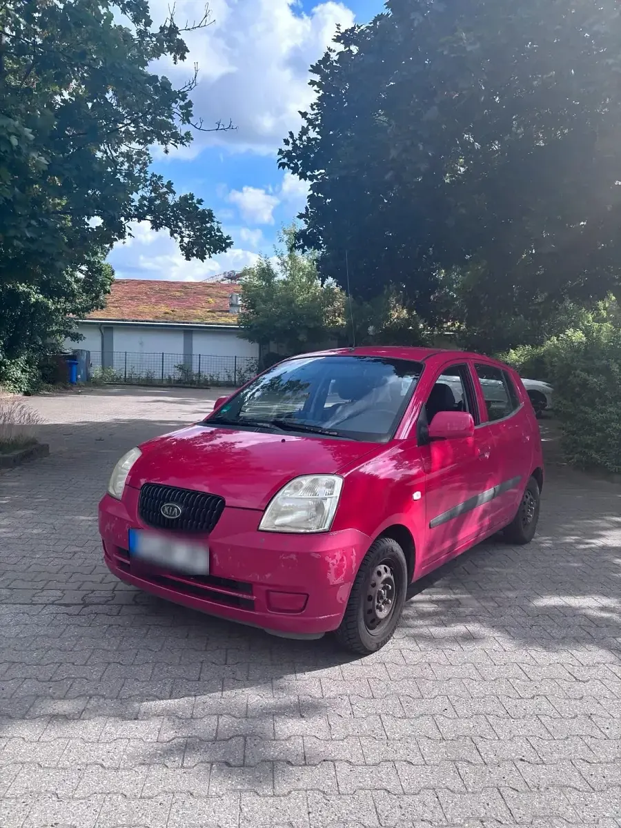 Gebraucht Kia Picanto 48 PS (35 kW) 2004 Rot Kleinwagen