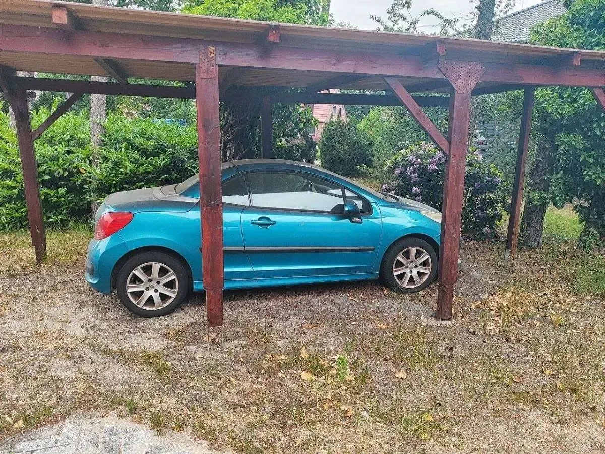 Gebraucht Peugeot 207 CC Sport 150 PS (110 kW) 2007 Blau Cabrio