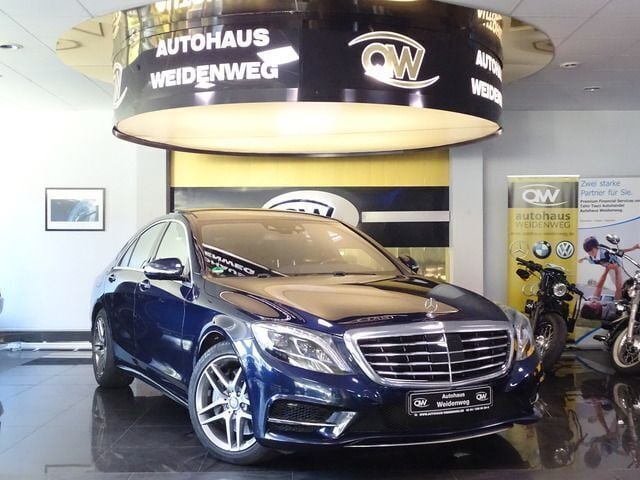 Blau Gebraucht 2015 Mercedes S400 AMG Limousine | 38.950 € (Etwas zu teuer) - Bild 1/4
