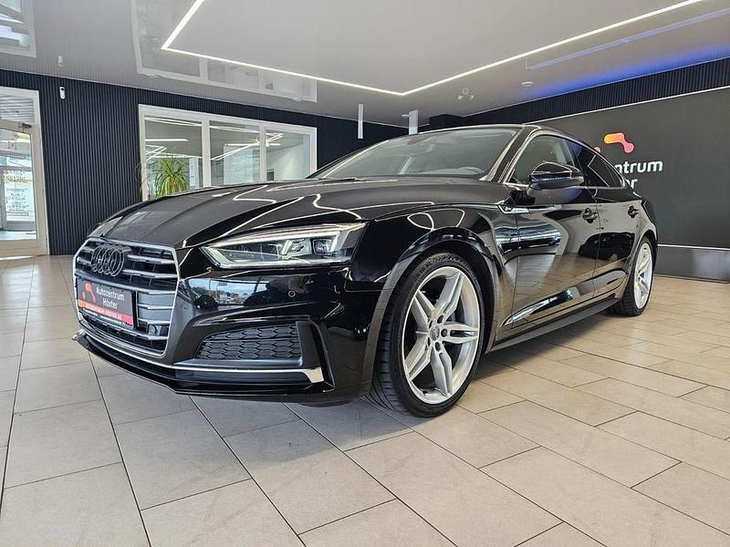 Schwarz Gebraucht 2020 Audi A5 Sportback Sport Kleinwagen | 23.790 € (Fairer Preis) - Bild 1/4