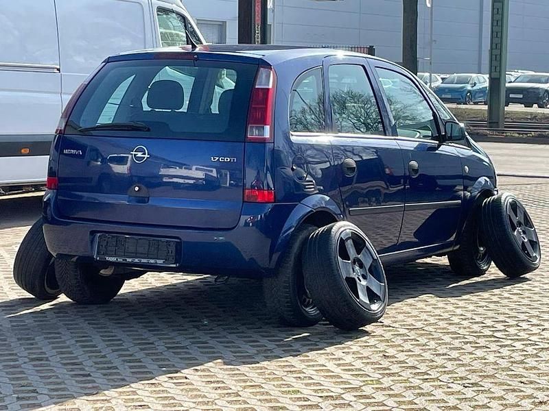 Gebraucht Opel Meriva 101 PS (74 kW) 2004 Blau Van / Kleinbus