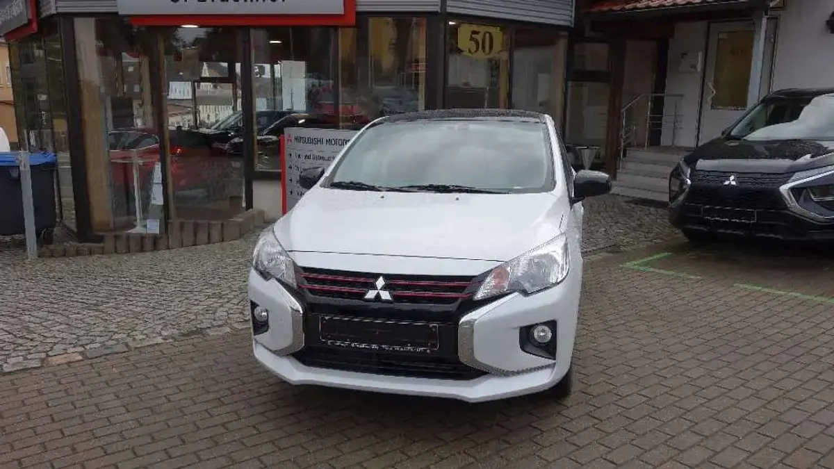 Brugt Mitsubishi Space Star Select+ 71 HK (52 kW) 2025 Hvid Hatchback