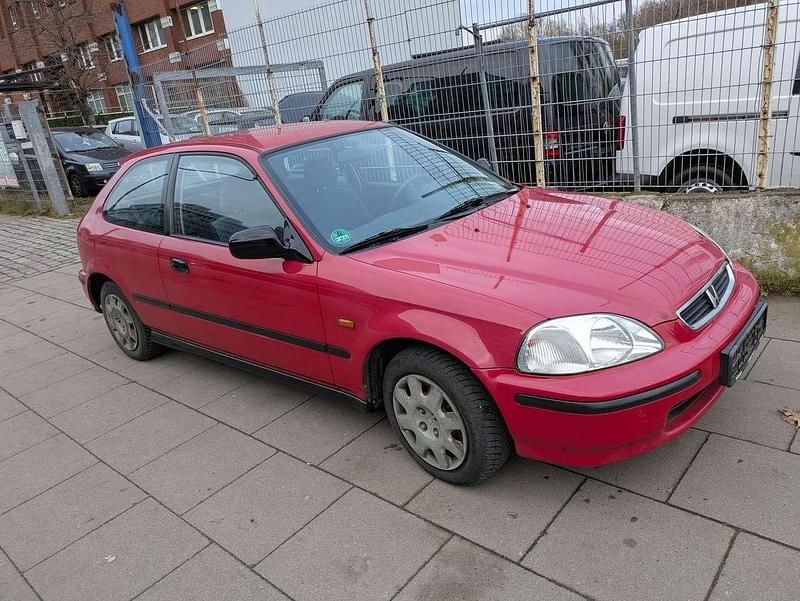 Rot Gebraucht 1998 Honda Civic Kleinwagen | 999 € (Superpreis) - Bild 1/4